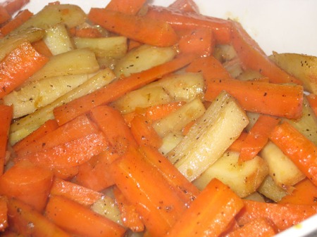 carrots & parsnips